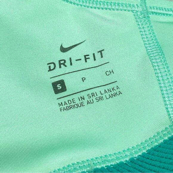 Nike Dri Fit Swoosh Medium Support Sports Bra Mint Green Size Small - Picture 4 of 4